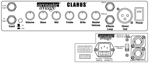 Clarus Control Panel